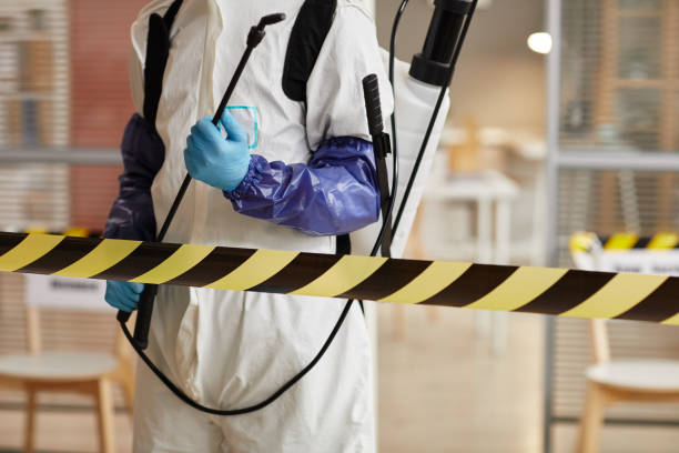 Professional Hoarding Cleanup technician working in McCordsville, IN
